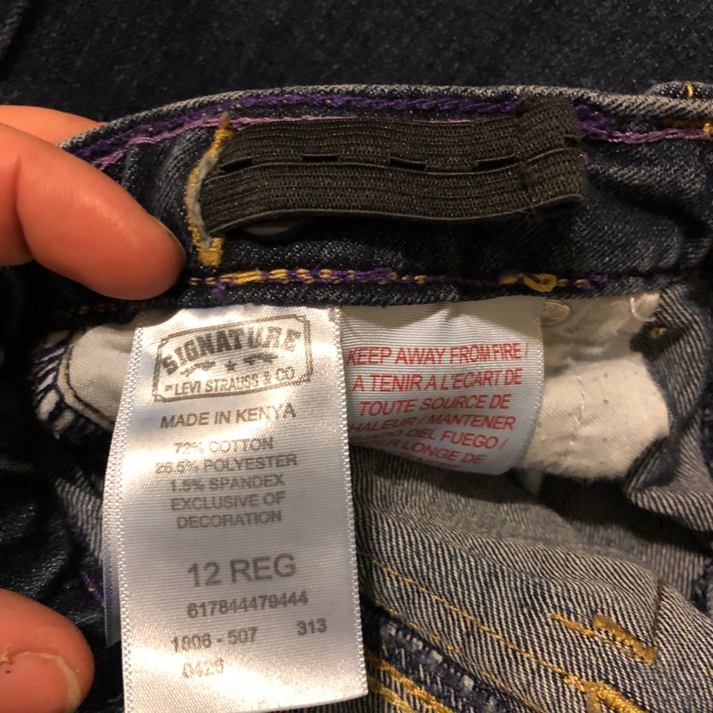 Girls Levi jeans